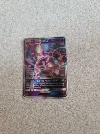 Carta Pokémon Mewtwo GX 190 PS
