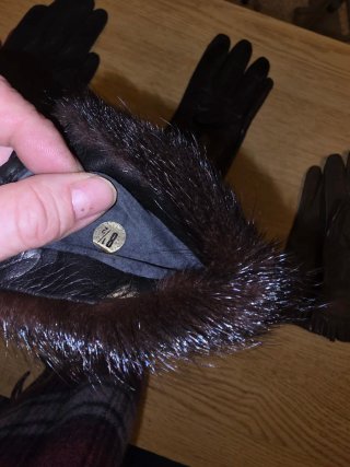 Guantes de Piel Ovina Negros De Dávila Aguayo
