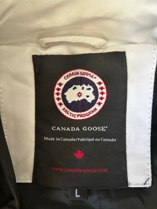 Chaqueta Canada Goose Blanca