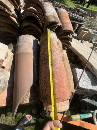 Tejas Árabes Antiguas de Barro