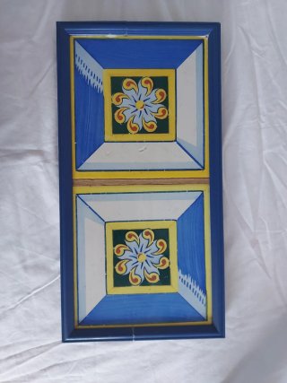 Azulejo valenciano decorado