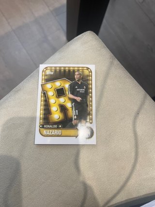 Cromo Ronaldo Nazario Topps