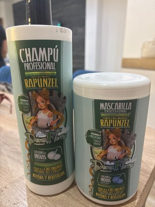 Lote Champú y Mascarilla Rapunzel Dona Flora
