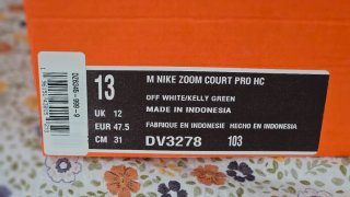 Nike Court Zoom Pro HC EUR 47.5 *Nuevas*