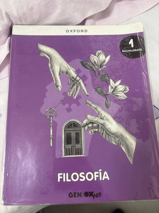 Filosofía, 1 Bachillerato, Geniox Pro