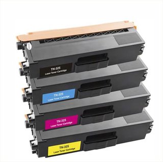 Pack 4 Toner TN-325 TN-320 TN-329 Compatibles