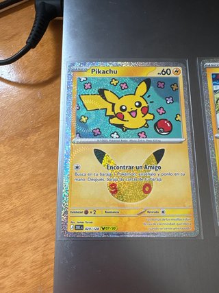 4 Cartas Pikachu, especial 30 Aniversario