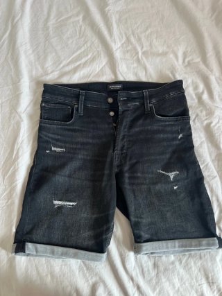 Pantalón Corto Vaquero Negro Jack & Jones