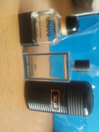 Miniaturas de Perfume Armani y Paco Rabanne