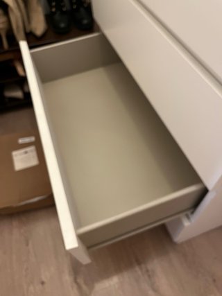 Cajonera Malm Ikea Blanca 4 Cajones