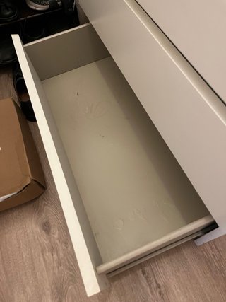 Cajonera Malm Ikea Blanca 4 Cajones