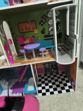 Mansión de Barbie con accesorios