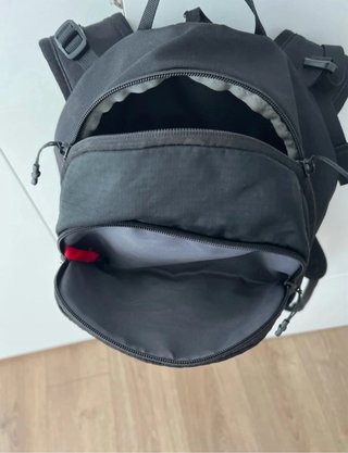 Mochila The North Face Roja y Negra