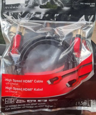 Cavo HDMI High Speed Vivanco 1.5m