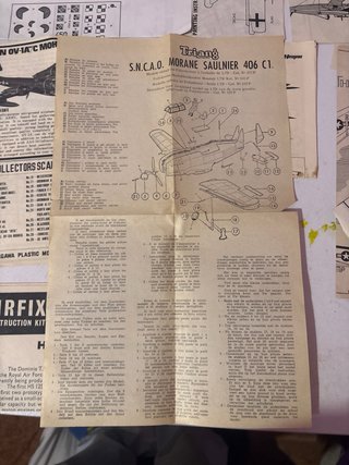 Instrucciones Maquetas Aviones Antiguos