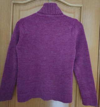 Jersey morado vintage lana y mohair