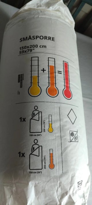 Edredón A ESTRENAR IKEA SMÅSPORRE 150x200
