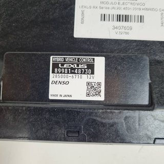 MODULO ELECTRONICO LEXUS LEXUS RX SERIES (AL20) 2015-2021