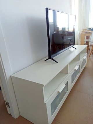 Mueble para TV BRIMNES Blanco 180cm