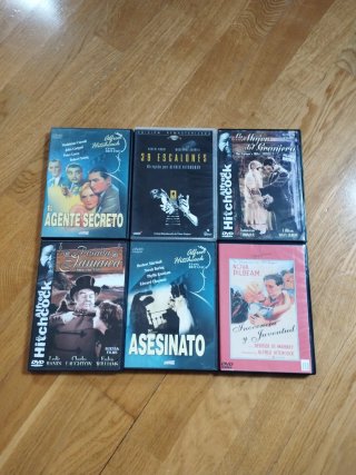 Colección DVD Alfred Hitchcock Clásicos