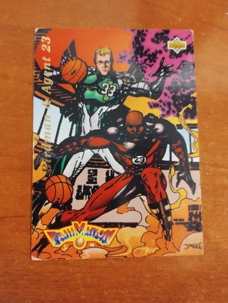 Carta NBA Upper Deck 1993 - Jordan & Bird