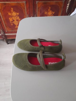 Zapatos Camper Verde Oliva
