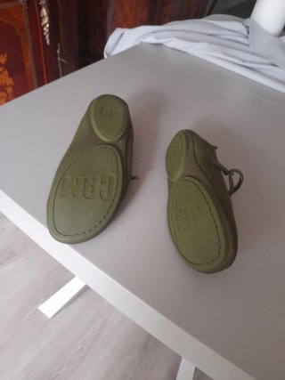 Zapatos Camper Verde Oliva