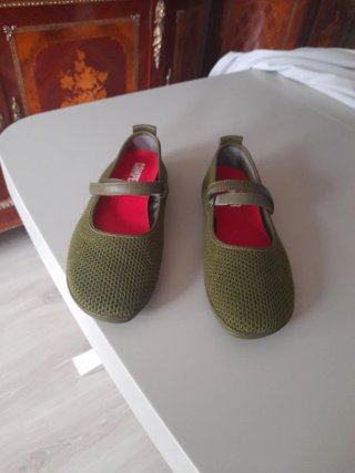 Zapatos Camper Verde Oliva