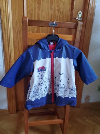 Chubasquero Infantil Tuc Tuc talla 12 meses