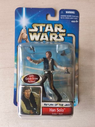 Figura Han Solo Endor Raid Star Wars 3.75