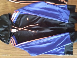 Chándal Adidas Negro y Morado