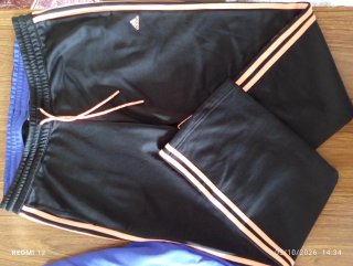 Chándal Adidas Negro y Morado