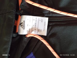 Chándal Adidas Negro y Morado