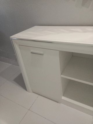 Mueble de TV Blanco 120x60cm recojer ptosantamaria