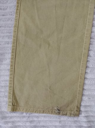 Pantalón Cargo Zara 38 Khaki P0035
