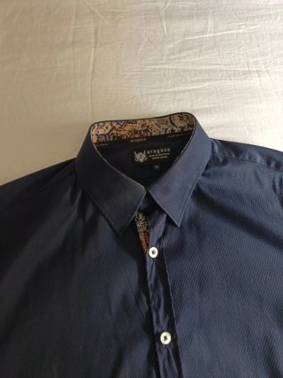 Camisa Aragaza Azul Talla M