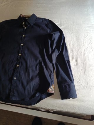 Camisa Aragaza Azul Talla M