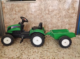 Tractor y Remolque de pedales