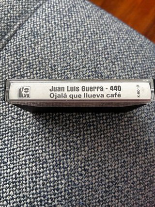 Casete Juan Luis Guerra - Ojalá que llueva café
