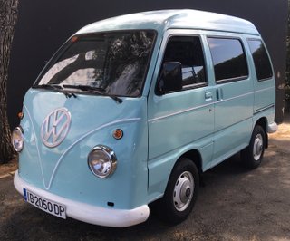 Piaggio Porter combi bus replic. vw t1