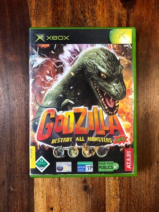 Godzilla Destroy All Monsters Melee Xbox Classic