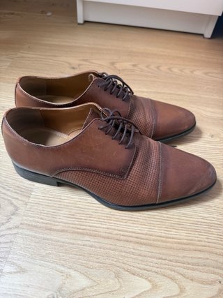 Zapatos de vestir Zara Man marrones