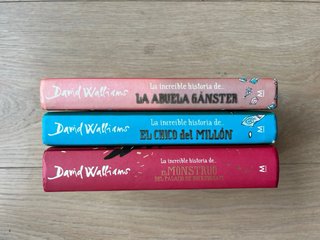 Tres libros David Walliams