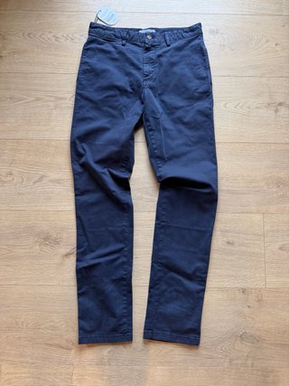 Talla 42 Pantalón Chino Azul Marino "The Brubaker"