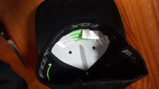 Gorra Fox Pro Circuit Negra y Verde