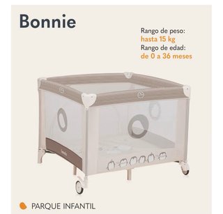 Parque infantil plegable Lionelo