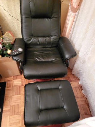 Sillón Relax Eléctrico Negro