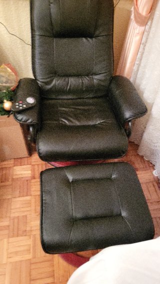 Sillón Relax Eléctrico Negro