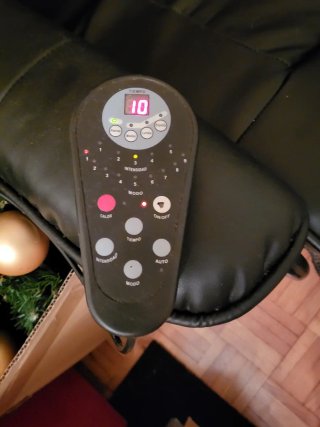 Sillón Relax Eléctrico Negro
