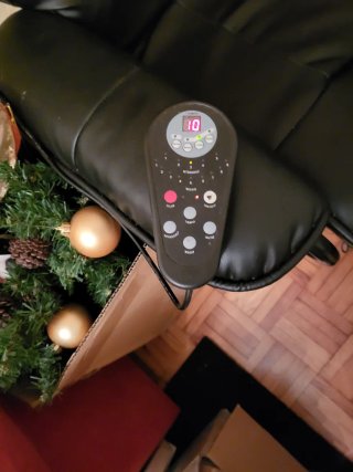 Sillón Relax Eléctrico Negro